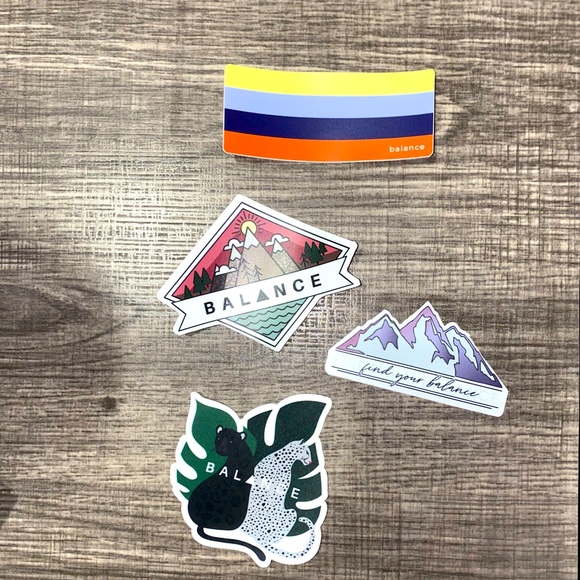 Balance athletica stickers decals - Picture 1 of 1